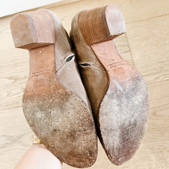 Madewell Billie Suede Zip Up Ankle Boots. Size 7.5 - Picture 5 of 5